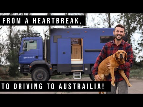 Meet The Man Driving His Home From The UK To Australia!