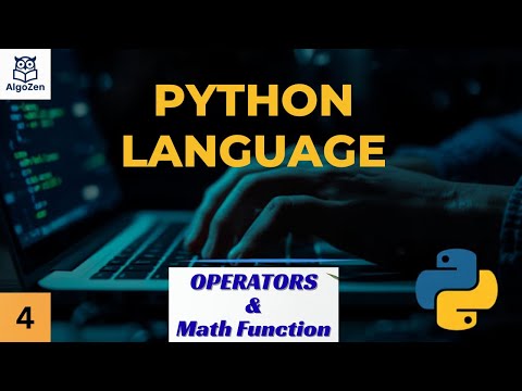 Python Basics Part 4 | Operators + Math Functions for Beginners #python #pythonprogramming