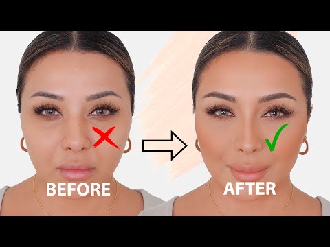 STEP BY STEP HOW TO CONTOUR YOUR NOSE | NINA UBHI