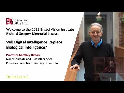 Richard Gregory Memorial Lecture 2025 - Will Digital Intelligence Replace Biological Intelligence?