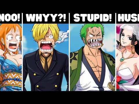 Everyone's Reaction If Luffy MARRIES Boa Hancock!