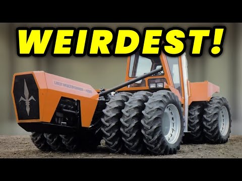 12 WEIRDEST Tractors Ever Built You Won’t Believe They’re Real
