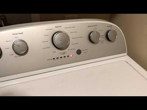 Whirlpool Manual Test Mode - WTW5000DW