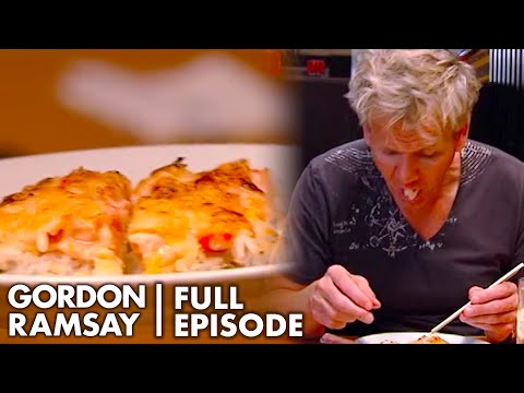 Gordon Ramsay Tries The Infamous Sushi-Pizza | Kitchen Nightmares FULL EPISODE