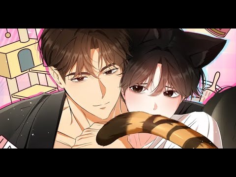 《猫疗法》第1-13集：没想到捡回家的小猫咪还能跟自己打游戏呢，真是太神奇了 #漫画解说 #双男主