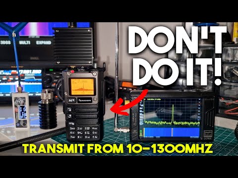 THE MOST ILLEGAL CB RADIO EVER!!?? | QUANSHENG UVK58
