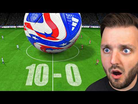 Every Goal I Score, the Ball Gets Bigger!