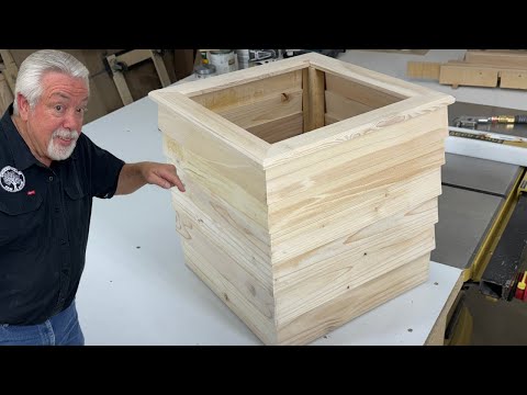 DIY Planter Box Made From Free Pallet Wood