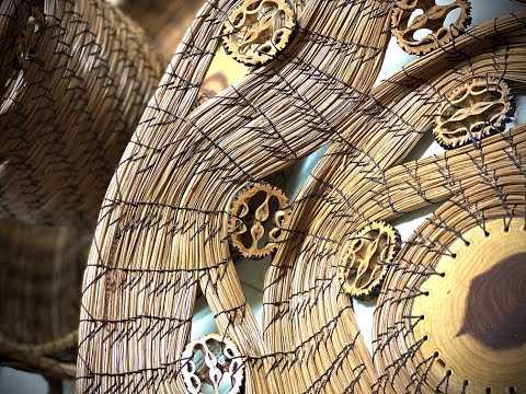 Native American Pine Needle Basket