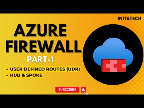 Azure Firewall  | HUB & SPOKE User-defined Routes | Deep Dive