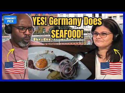 HAMBURG, Germany Local Food Tour | Americans React
