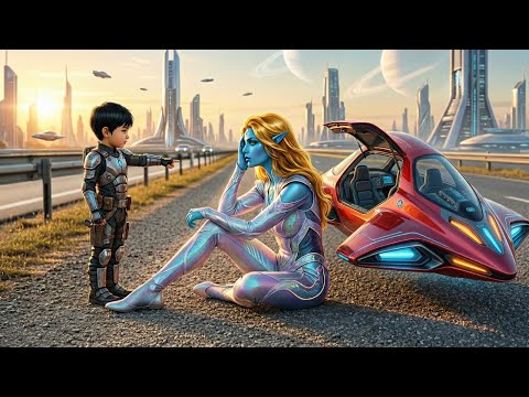 'My Dad Can Fix It,' Said The Human Boy To The Alien Diplomat Stranded In The Desert. SCi-Fi Story