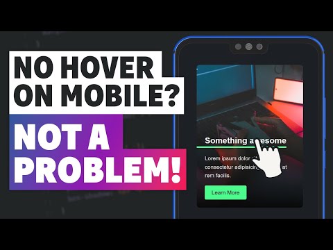 Dealing with hover on mobile