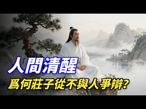 庄子：人生最好的状态是“独与天地精神往来”，而非“与人争辩”！ #庄子 #精神内耗 #格局 #境界