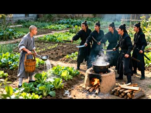 The Vegetable-Growing Monk is a hidden Kung Fu Grandmaster! Even the #1 master is crushed!