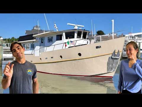 32 Year Old Custom Steel Trawler that's LIKE NEW ... but is 50 feet too small??