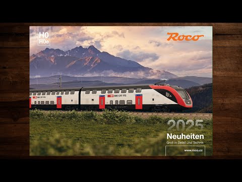 Roco Neuheiten H0 2025 – Modellbahn, Modelleisenbahn, Katalog