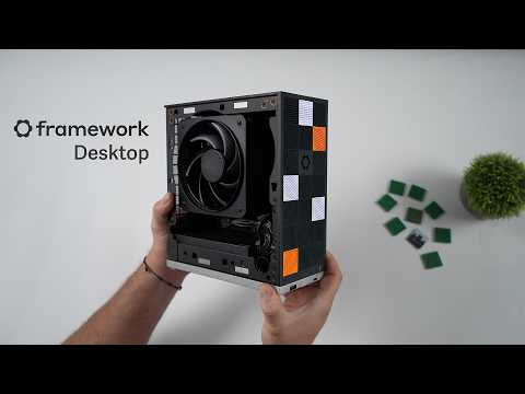 Framework Desktop Hands On, This Tiny PC Is Much Faster Than You Think!