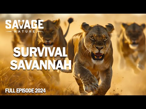 WILD SAVANNAH: Apex Predators Survive in the Heart of Africa | Animal Documentary