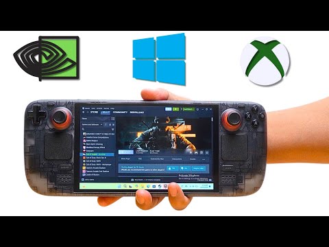 Steam Deck with Geforce Now vs Windows  vs Xbox Cloud 