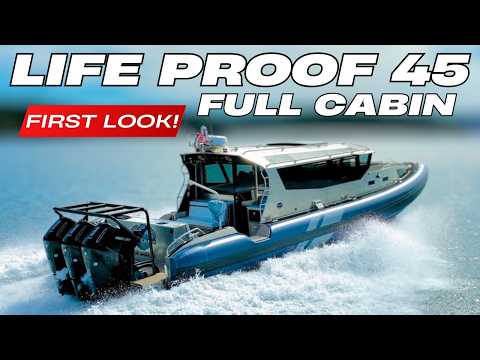 Is THIS Life Proof's BEST Boat Yet? | 45 Full Cabin Yacht Tour
