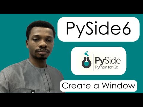 PySide6 Tutorial #1 - Create Your First Window
