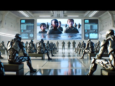 When The Instructors Asked How Humans Train Children — The Footage Made Soldiers Cry.” | Sci-Fi
