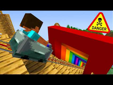 minecraft roller coasters are too OP now