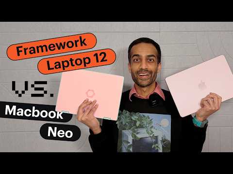 Framework founder Nirav reviews Apple Neo vs Framework Laptop 12 (Comparative Teardown)