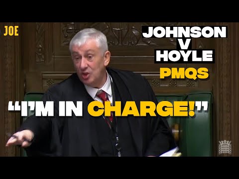 Apoplectic Speaker goes fully mental at Boris Johnson