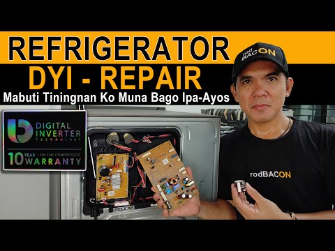 Refrigerator Not Working easy DIY Repair (Tagalog)