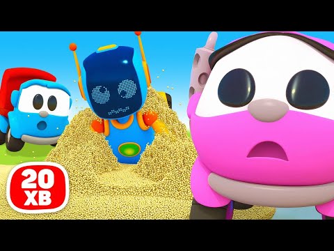 Мультик для дітей. Вантажівочка Льова українською. Повні серії