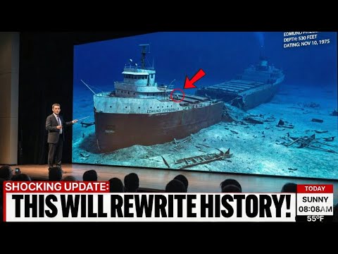 A Submarine Drone Just Found a Sealed Chamber in the Edmund Fitzgerald — And Something Inside Is...