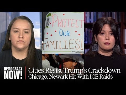 ICE Conducts Made-for-TV Raids as Cities from Chicago to Newark Resist Trump's Immigration Crackdown