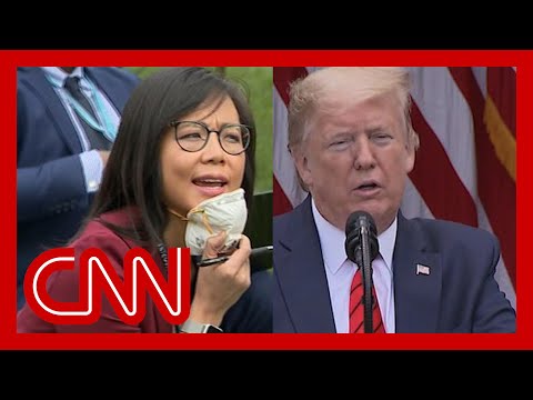 Trump abruptly ends briefing after confrontation with reporter