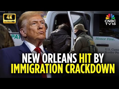 U.S. Immigration Officials Begin Operation In New Orleans | Trump's Latest Crackdown Targe |4K N18G