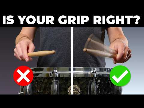 Are You Holding Your Drumsticks Wrong?