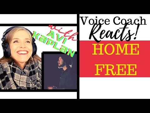 Voice Coach Reacts | HOME FREE | Featuring AVI KAPLAN of Pentatonix | RING OF FIRE Johnny Cash Cover
