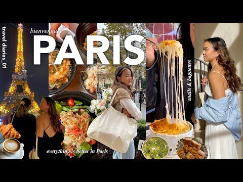 Everything I Ate in Paris 🥐🇫🇷✨🥖 | Growing Up, Friendships & Romanticizing Life | My First Girls Trip
