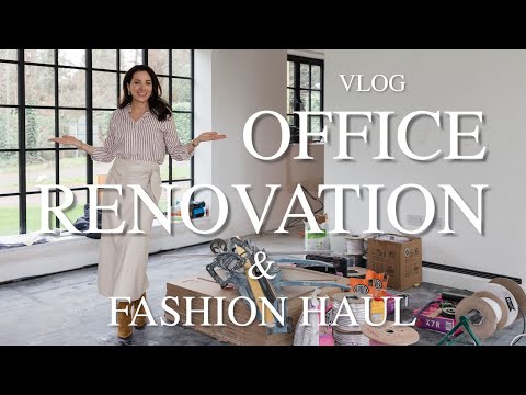 OFFICE RENOVATION UPDATE & SPRING FASHION HAUL