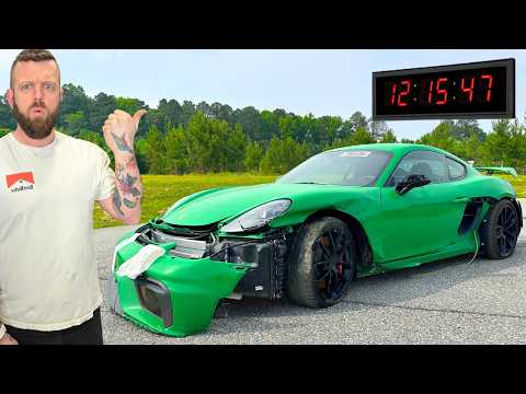 We Attempted To Rebuild A Porsche GT4 In 24 Hours...