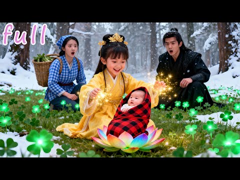 Poor girl heard a baby crying, saved it, got magic power – the baby brought her family luck!