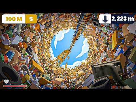 I dug completely through the earth