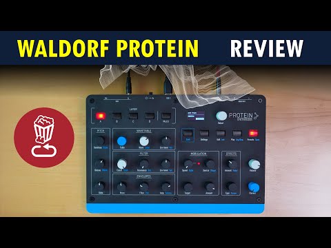 Need 8-bit Protein? See if Waldorf's most affordable synth is for you // Review, tutorial, sounds