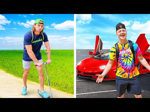 RICH STUDENT vs BROKE STUDENT!