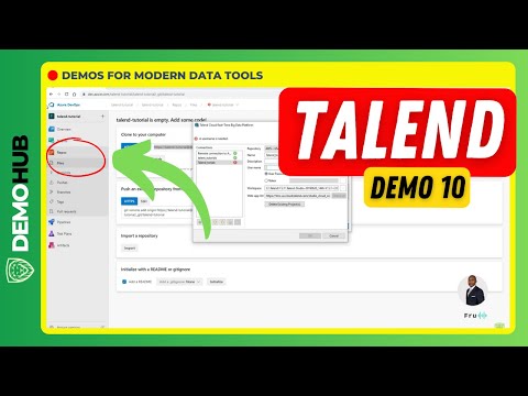 Talend Tutorial //👨‍💻 Setting up GIT Projects and Connecting to Talend Studio | www.demohub.dev