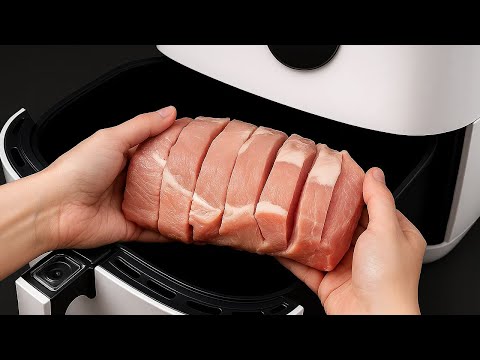 I’ll Never Fry Pork Again! Juicy & Crispy Pork in the Air Fryer!