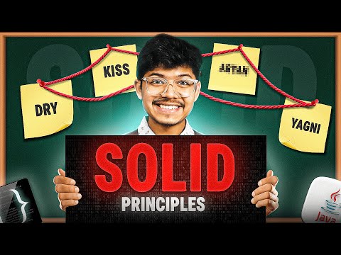 Design Principles | SOLID | DRY | KISS | YAGNI 🔥