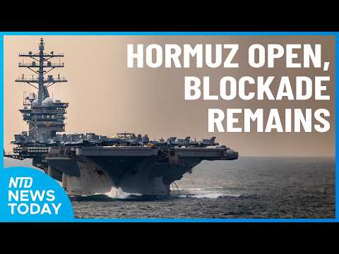 Trump: Hormuz Fully Open, Blockade Remains; Senate Passes FISA Extension | NTD News Today April 17