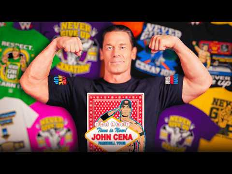 EVERY SHIRT John Cena EVER WORE IN HIS CAREER! (2003–2025)